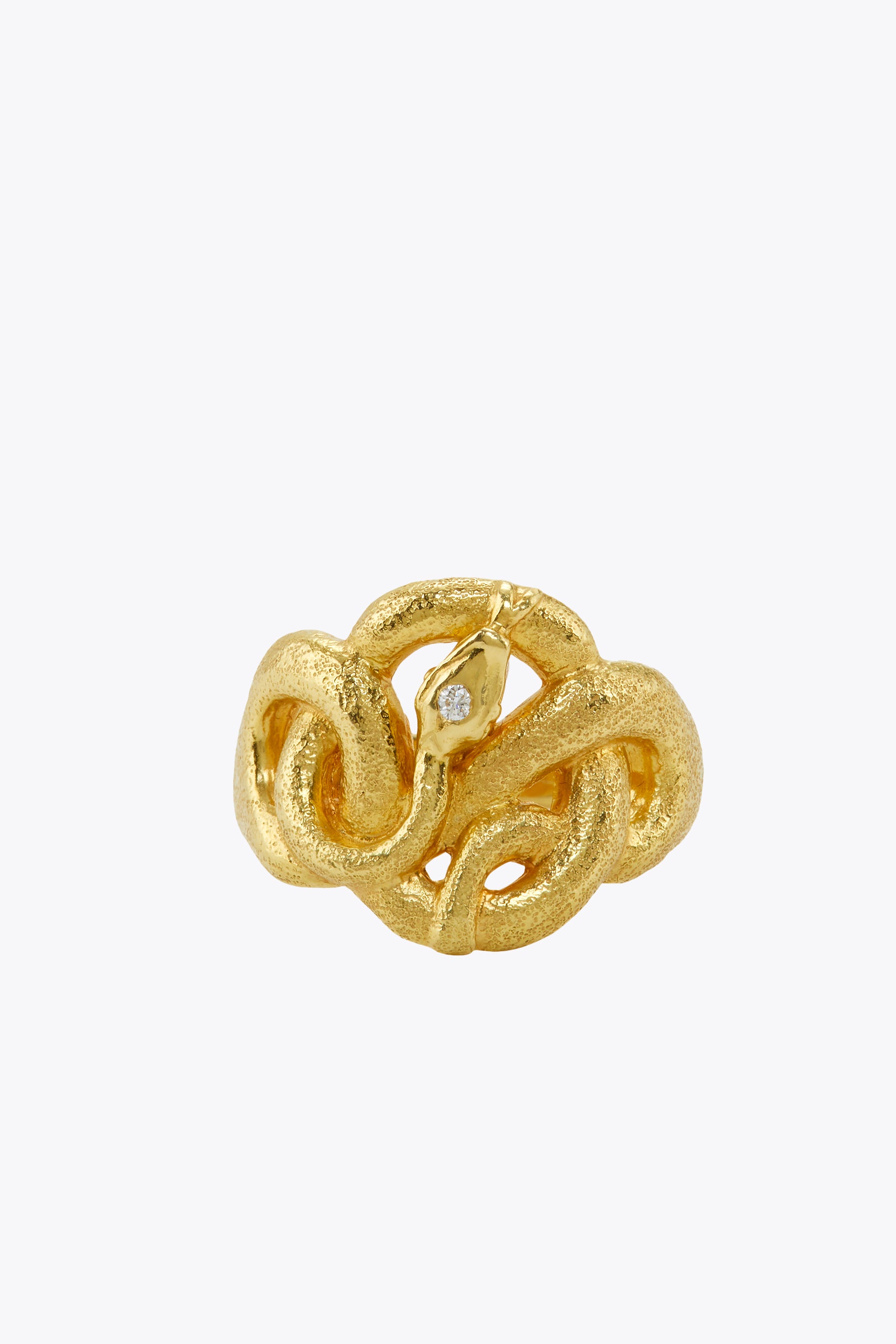 Coiled Serpent Ring