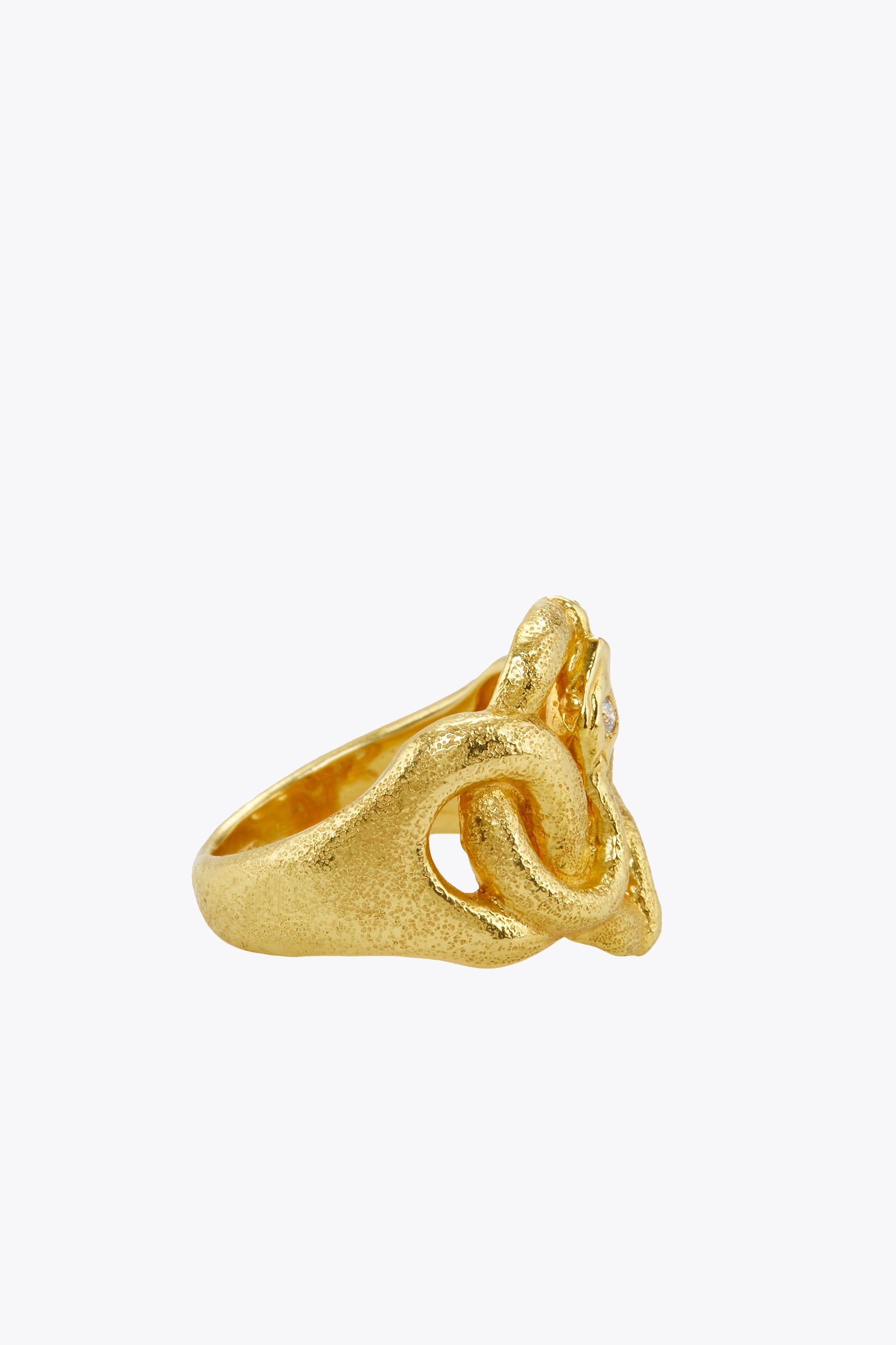 Coiled Serpent Ring