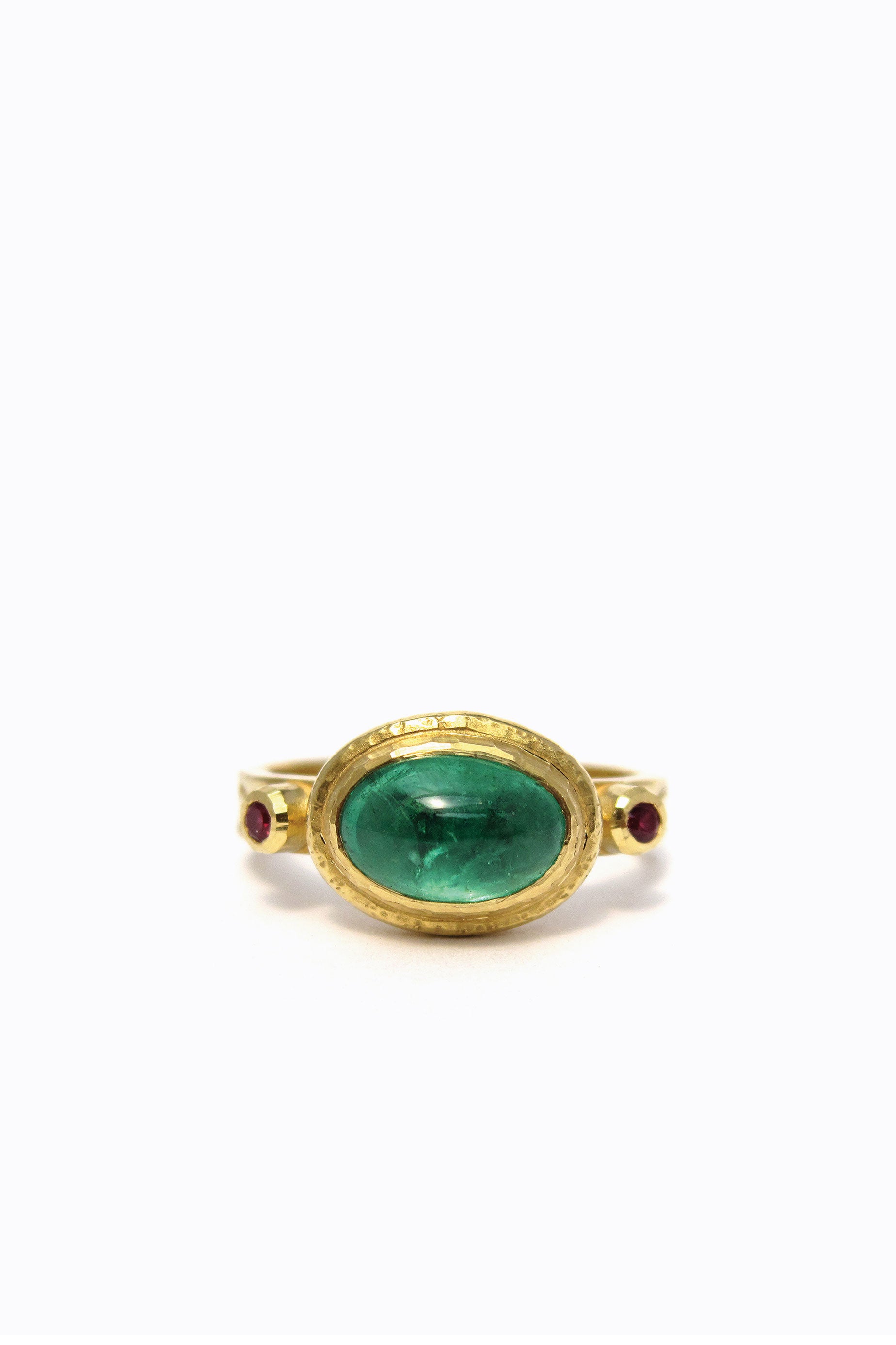 Emerald Constantine Ring