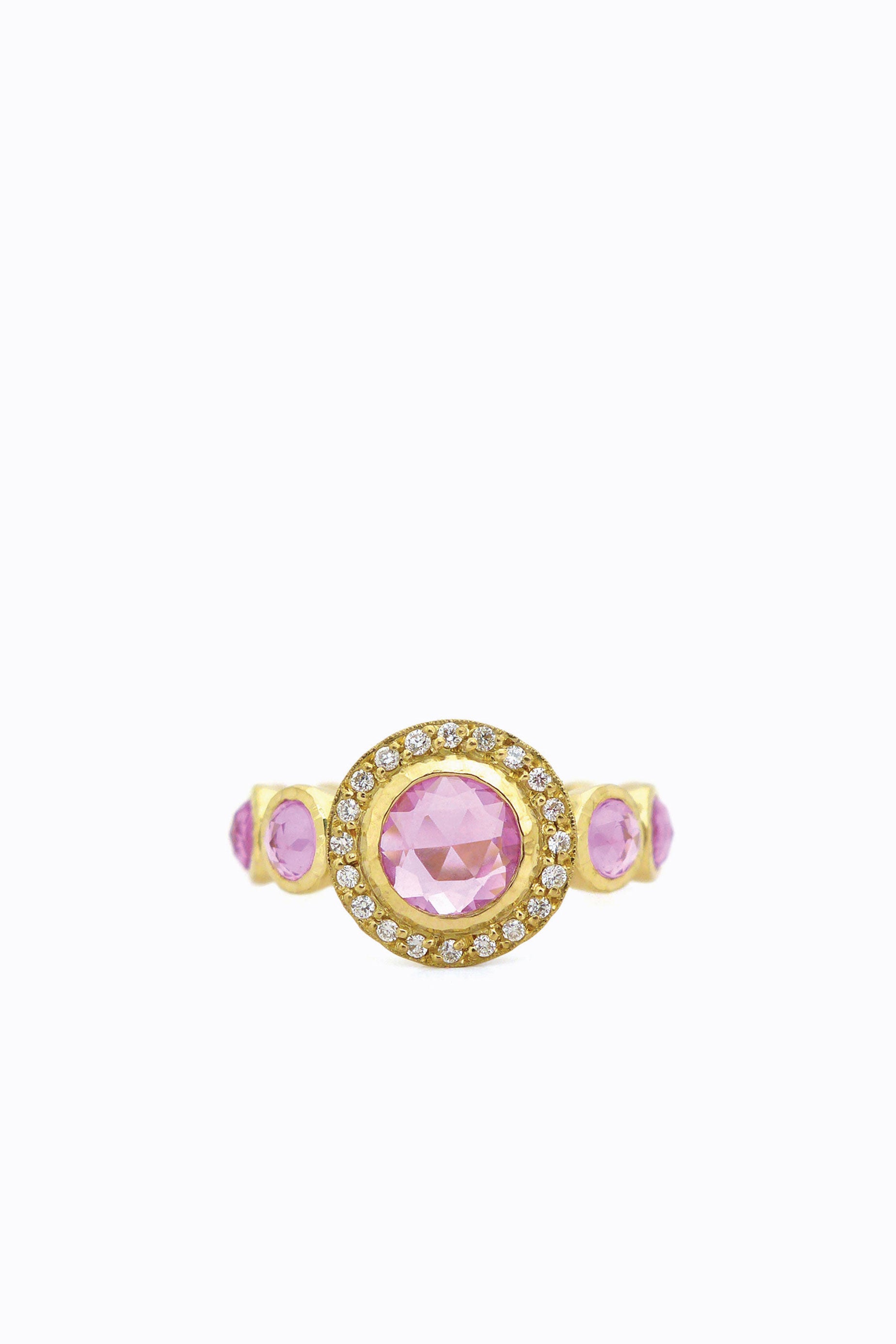 Pink Sapphire Revel Ring