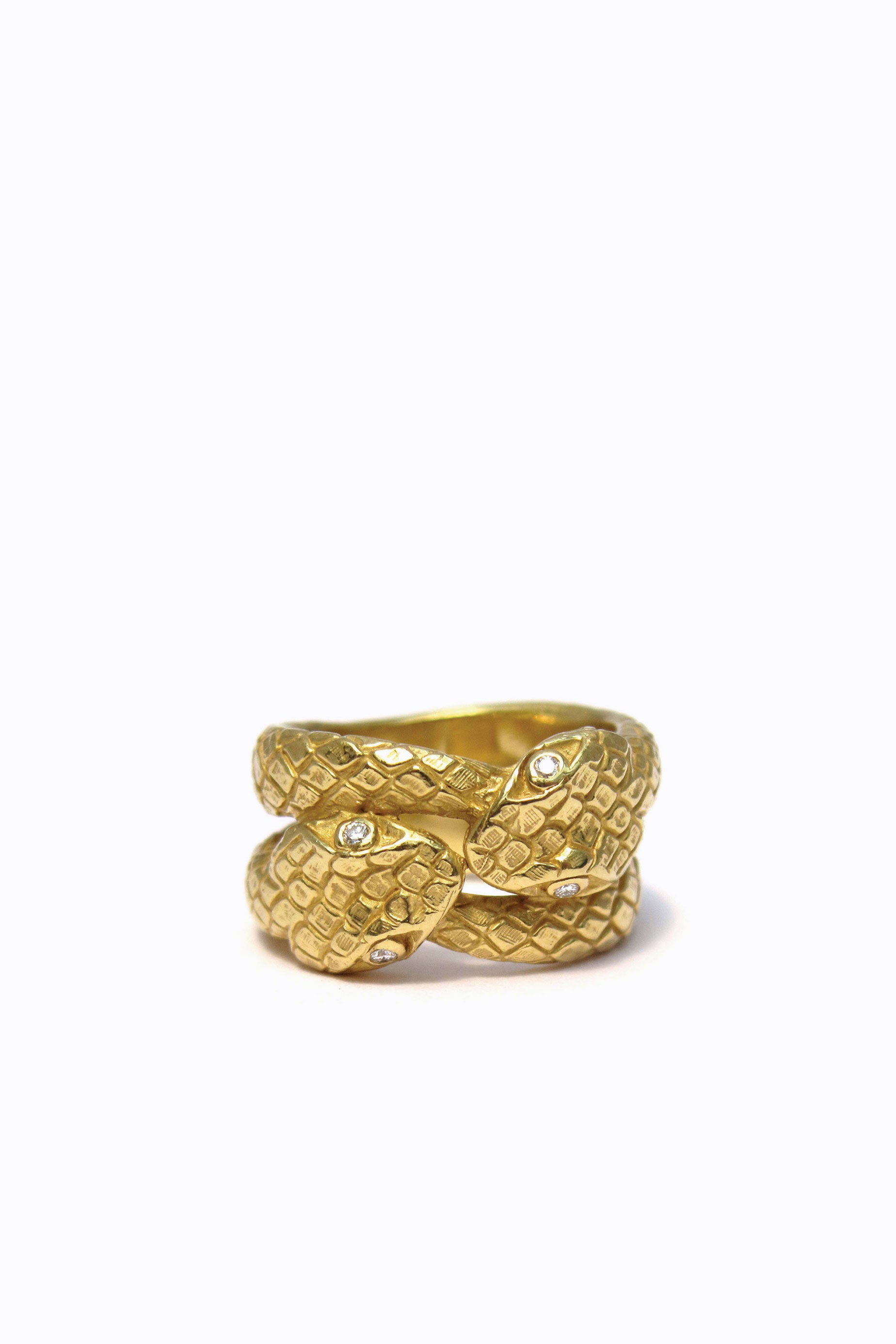 Kissing Serpent Ring