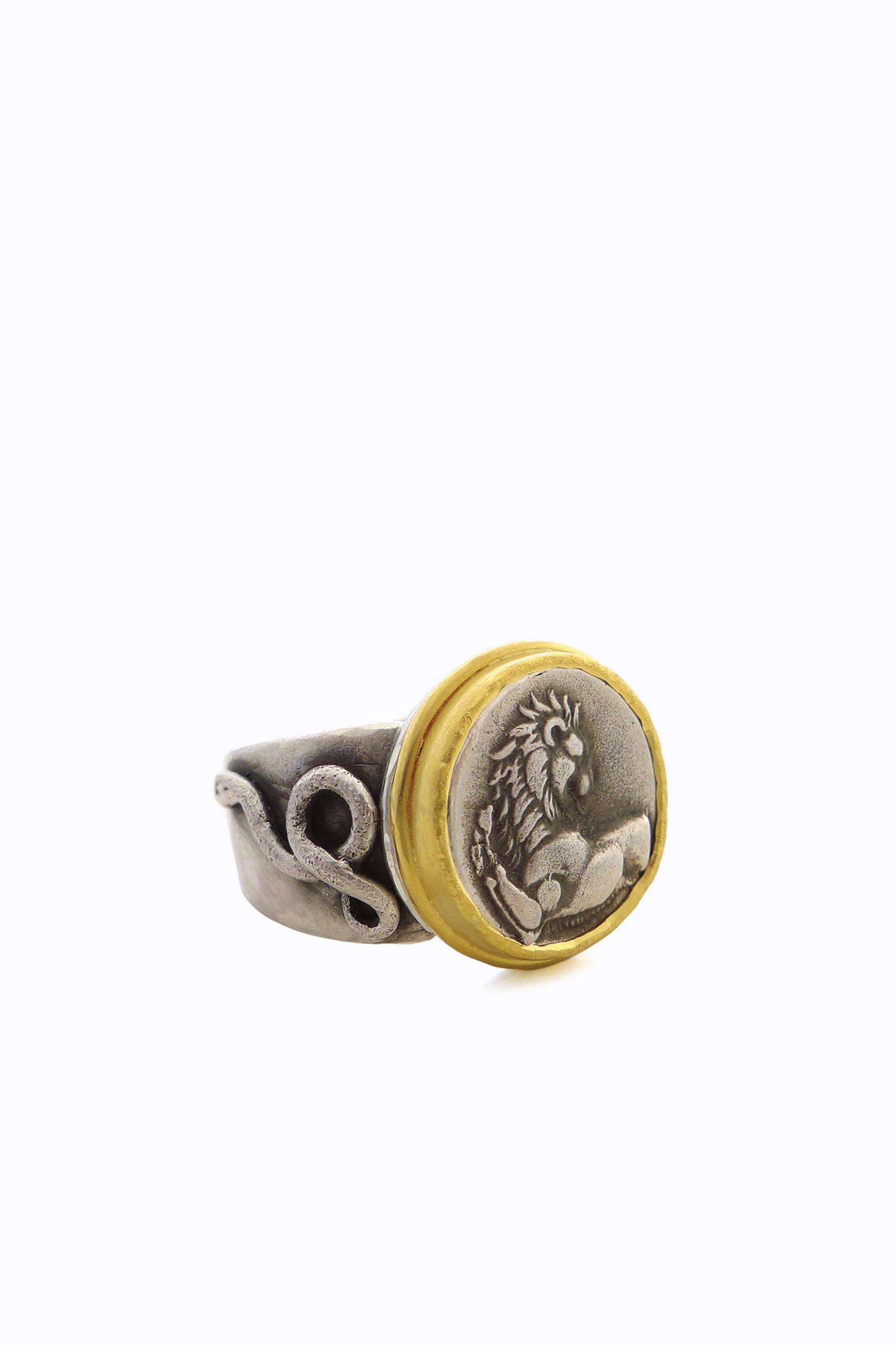 Silver & Gold Tanis Ring