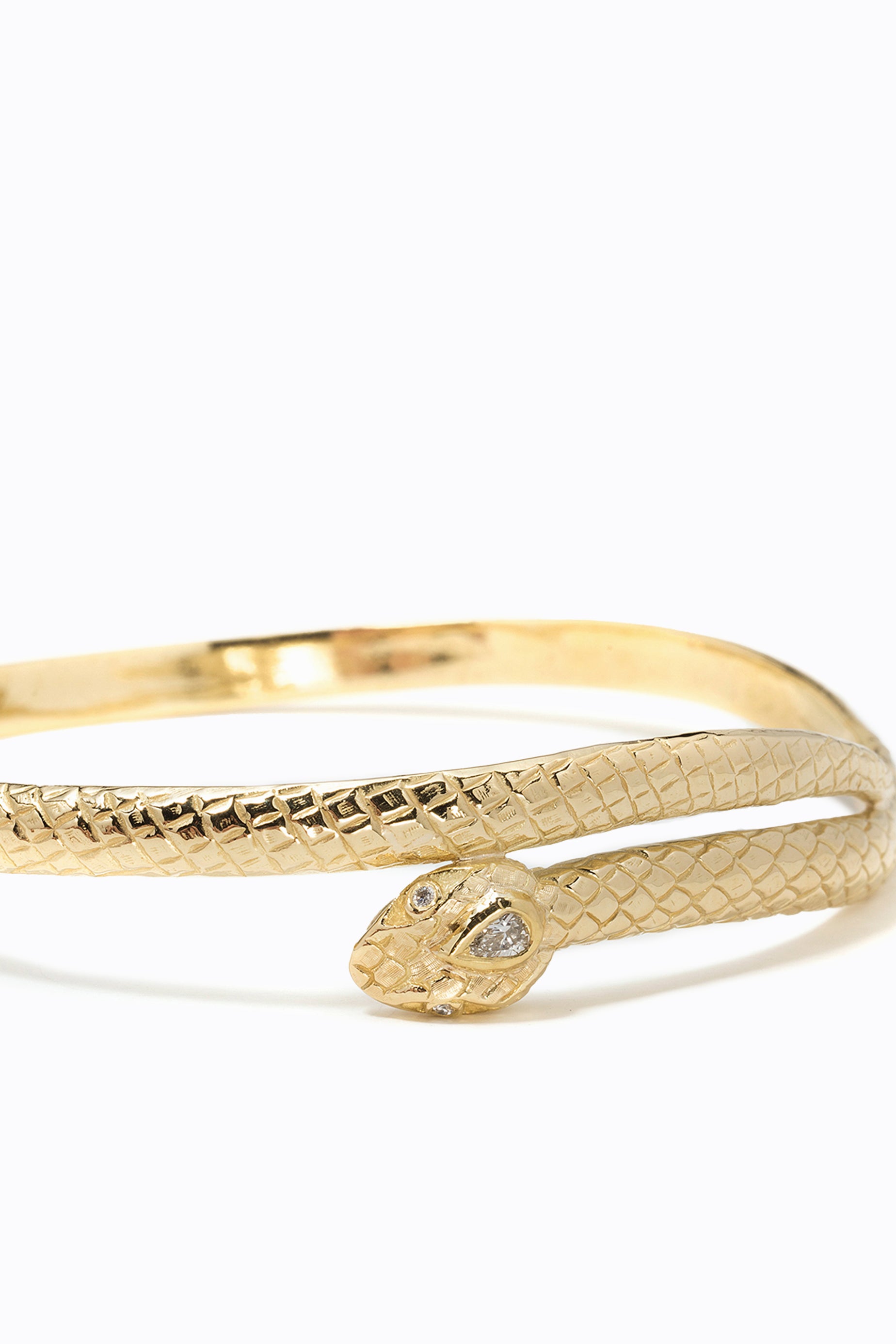 Unique Ouroboros Bracelet | Snake Bangle | COPPERTIST.WU