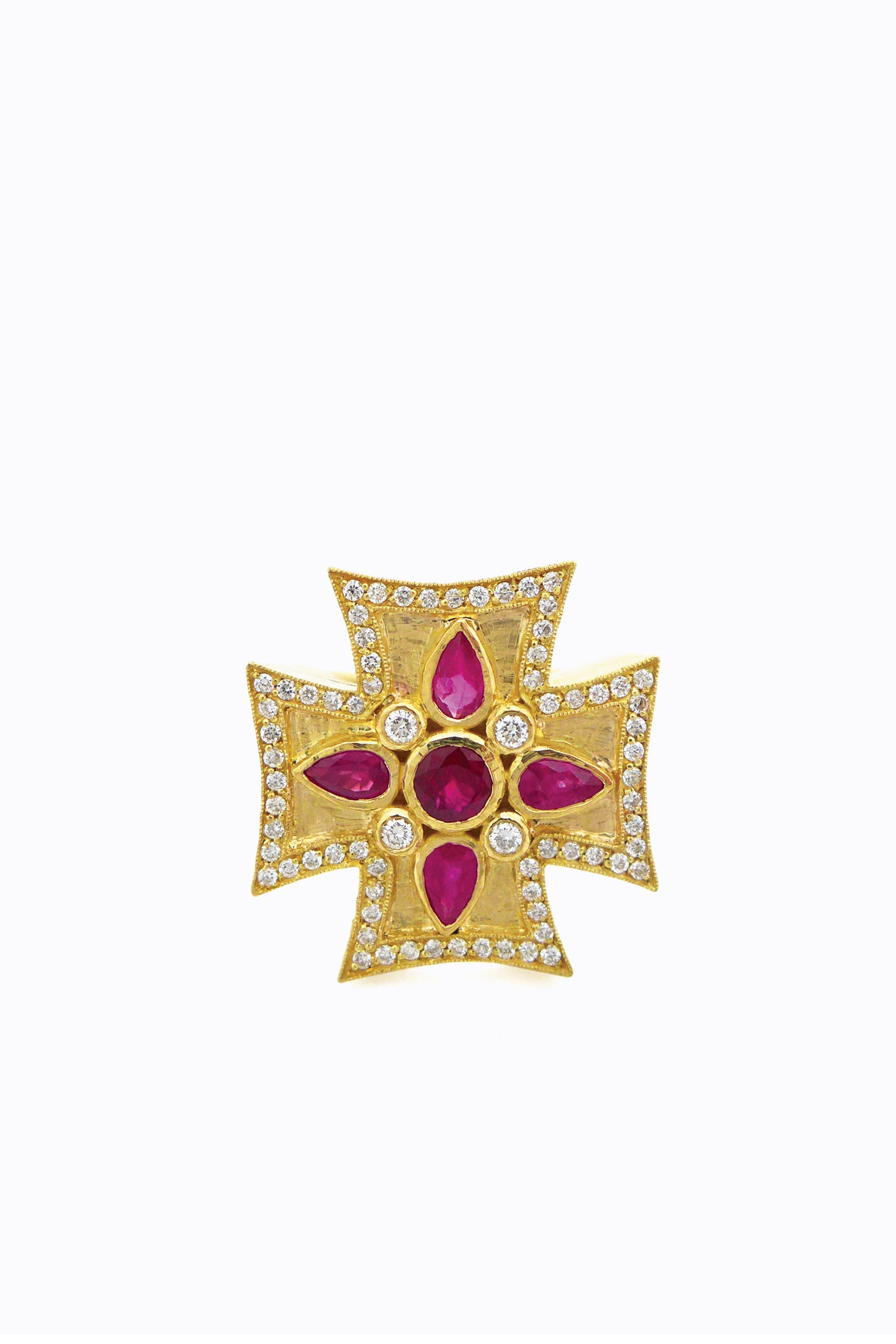 Ruby & Diamond Divinia Ring